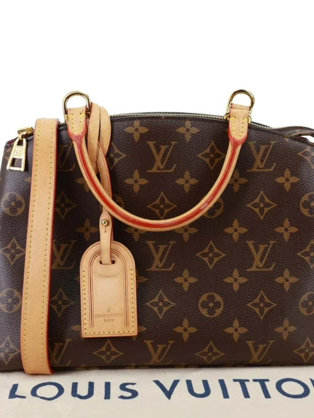 Louis Vuitton  Petit Palais Monogram Canvas Shoulder Bag Brown